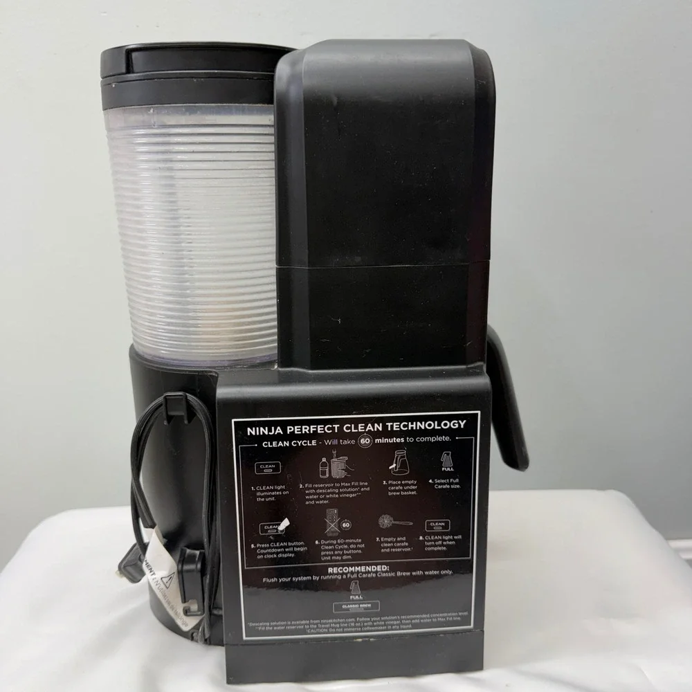 Ninja Coffee Bar CF020 Multi Serve Coffee Maker Glass Carafe Drip Stop